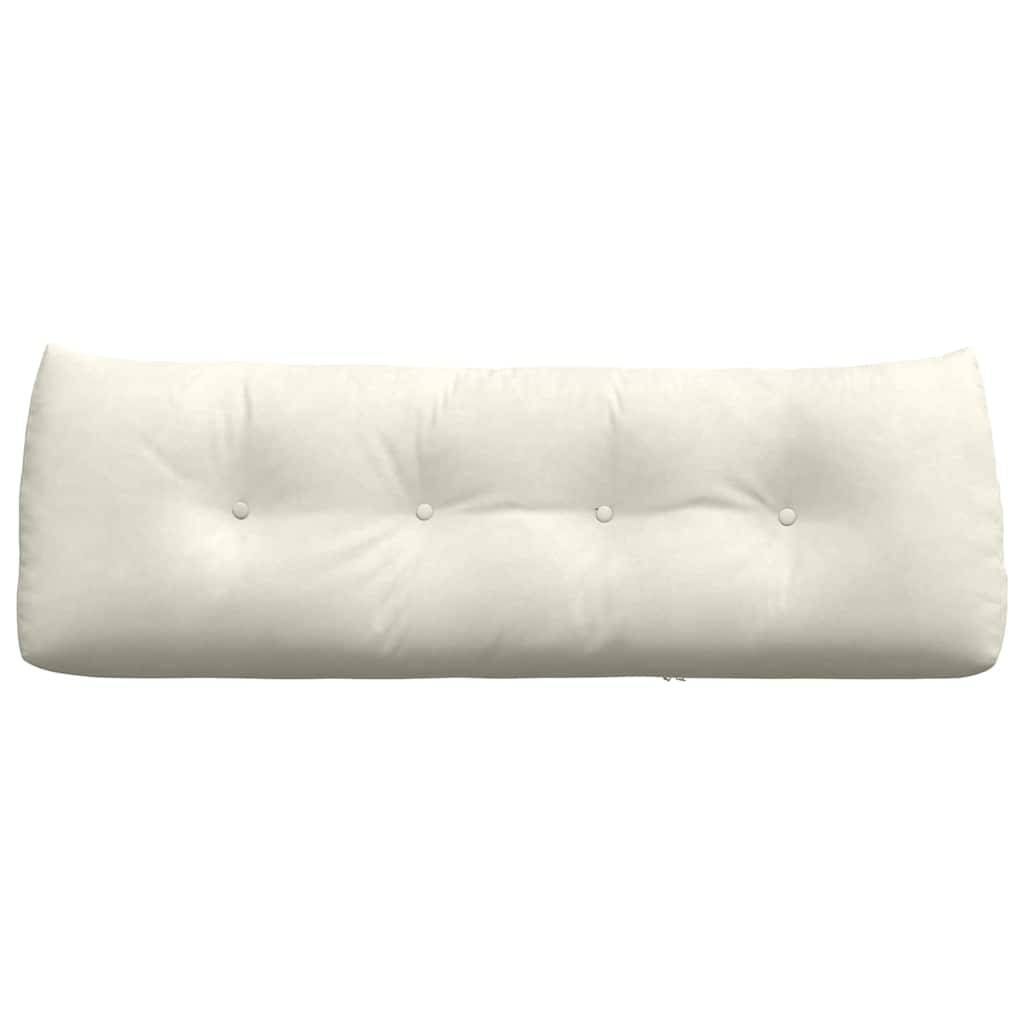Rugkussen Crème 140 x 24 x 50 cm Fluweel is nu te koop bij PeponiXL, paradijselijk wonen!
