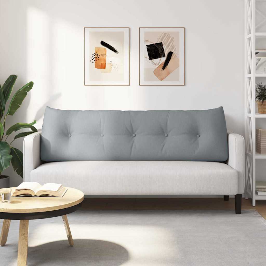 Rugkussen Lichtgrijs 160 x 24 x 50 cm Stof is nu te koop bij PeponiXL, paradijselijk wonen!