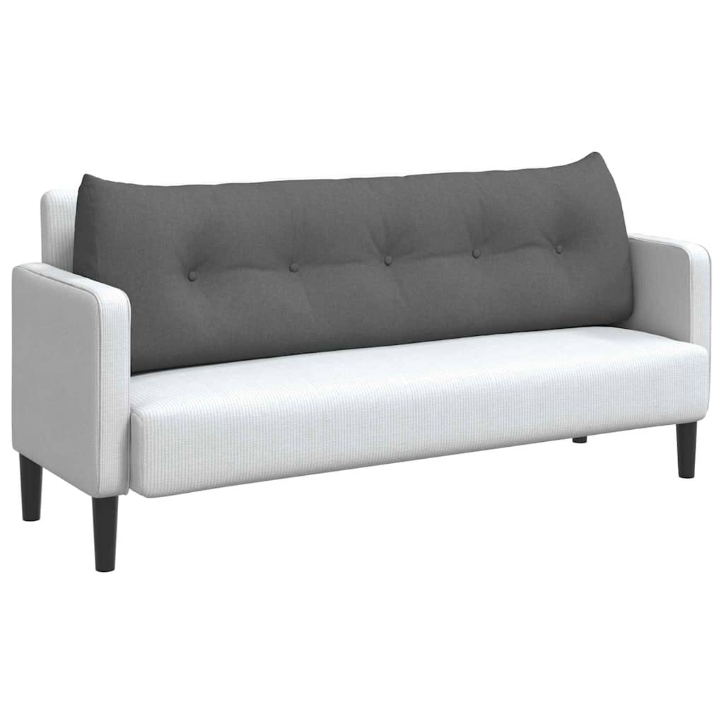 Rugkussen Donkergrijs 160 x 24 x 50 cm Stof is nu te koop bij PeponiXL, paradijselijk wonen!