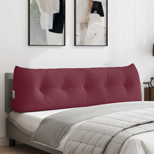 Rugkussen Wijnrood 160 x 24 x 50 cm Stof is nu te koop bij PeponiXL, paradijselijk wonen!