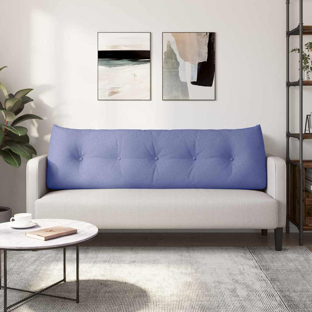 Rugkussen Jeans Blauw 160 x 24 x 50 cm Stof is nu te koop bij PeponiXL, paradijselijk wonen!