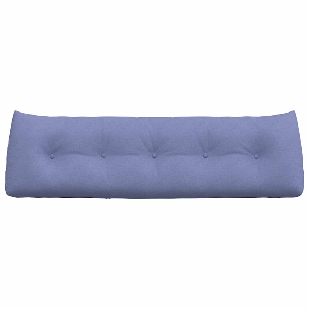 Rugkussen Jeans Blauw 160 x 24 x 50 cm Stof is nu te koop bij PeponiXL, paradijselijk wonen!