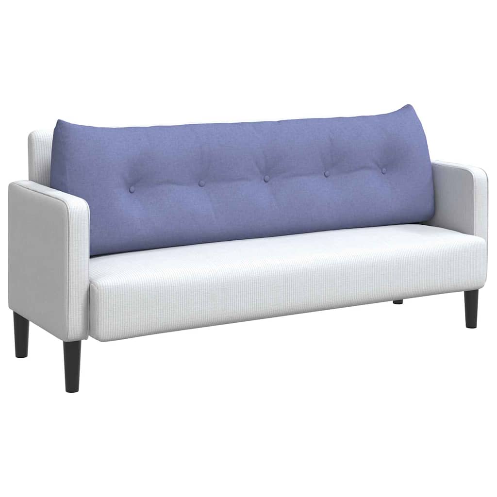 Rugkussen Jeans Blauw 160 x 24 x 50 cm Stof is nu te koop bij PeponiXL, paradijselijk wonen!