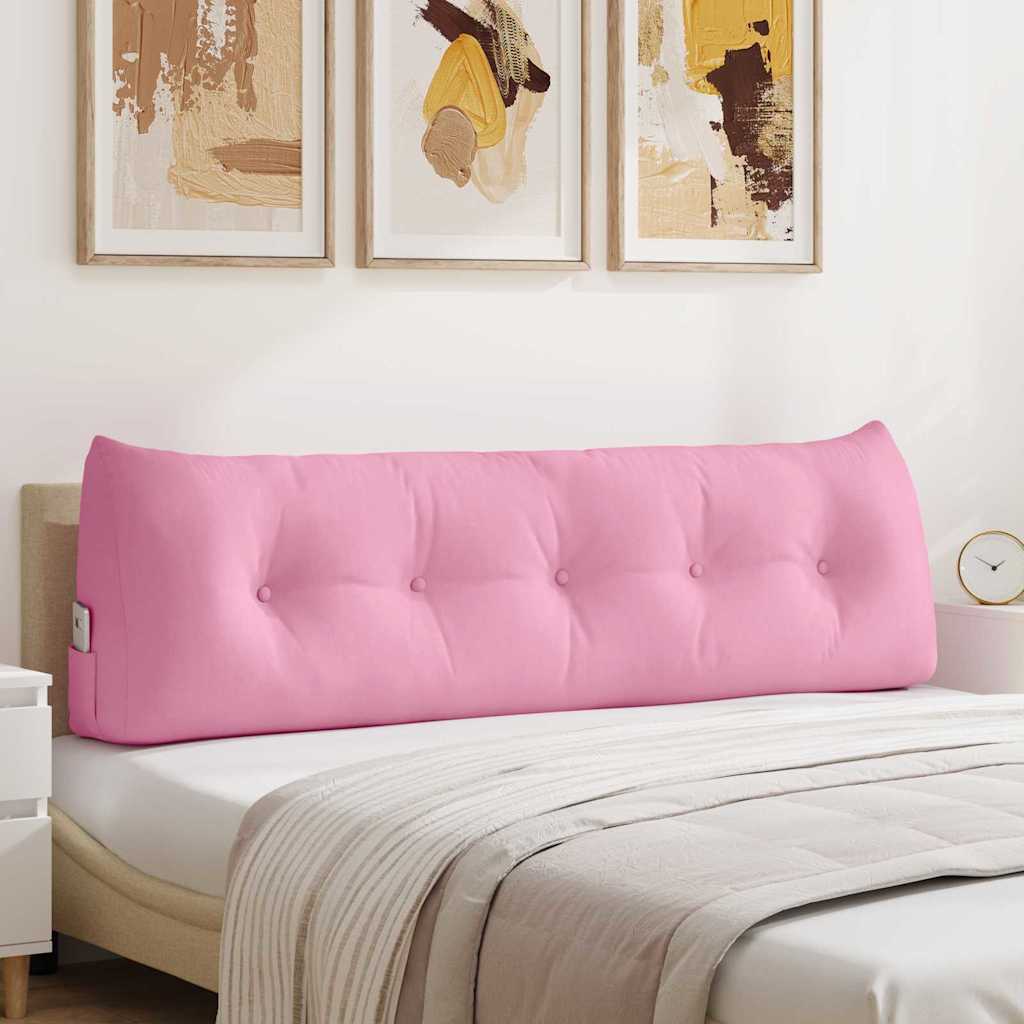 Rugkussen Roze 160 x 24 x 50 cm Stof is nu te koop bij PeponiXL, paradijselijk wonen!