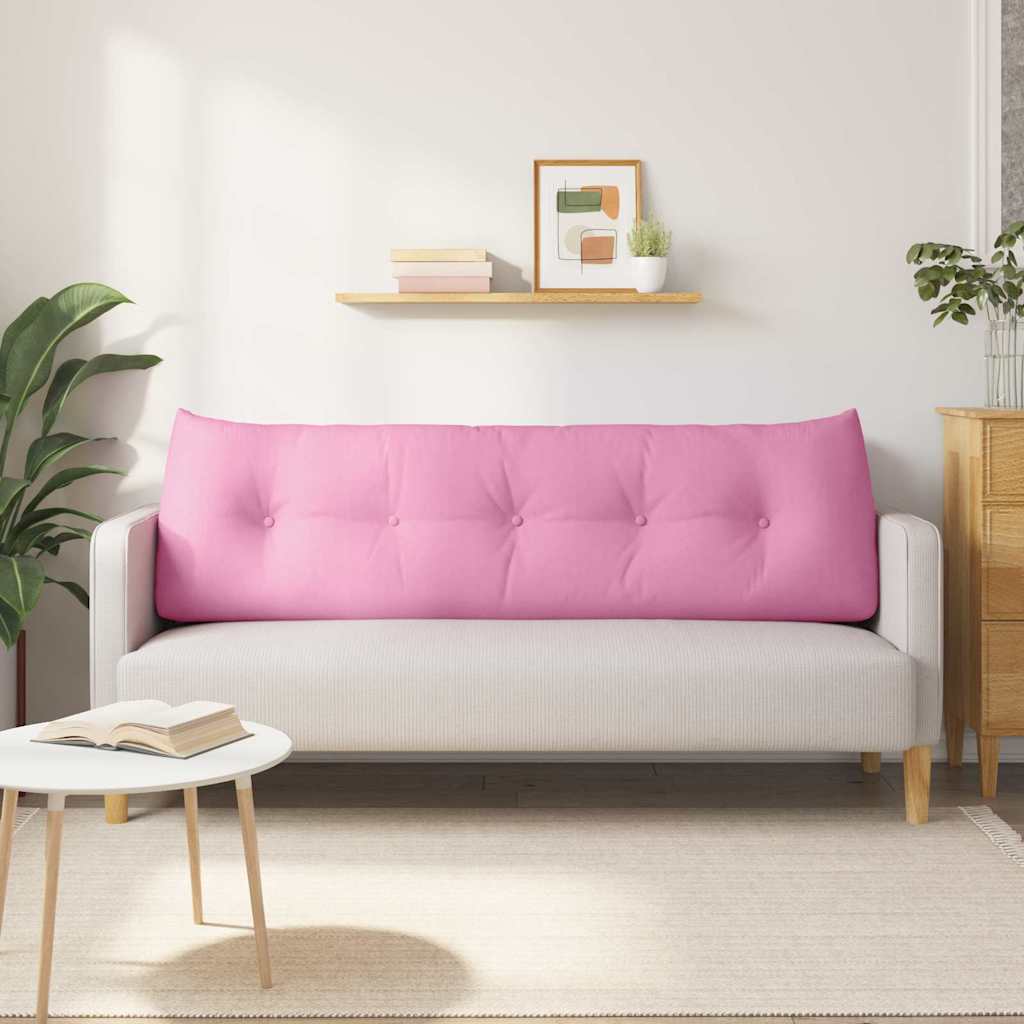 Rugkussen Roze 160 x 24 x 50 cm Stof is nu te koop bij PeponiXL, paradijselijk wonen!