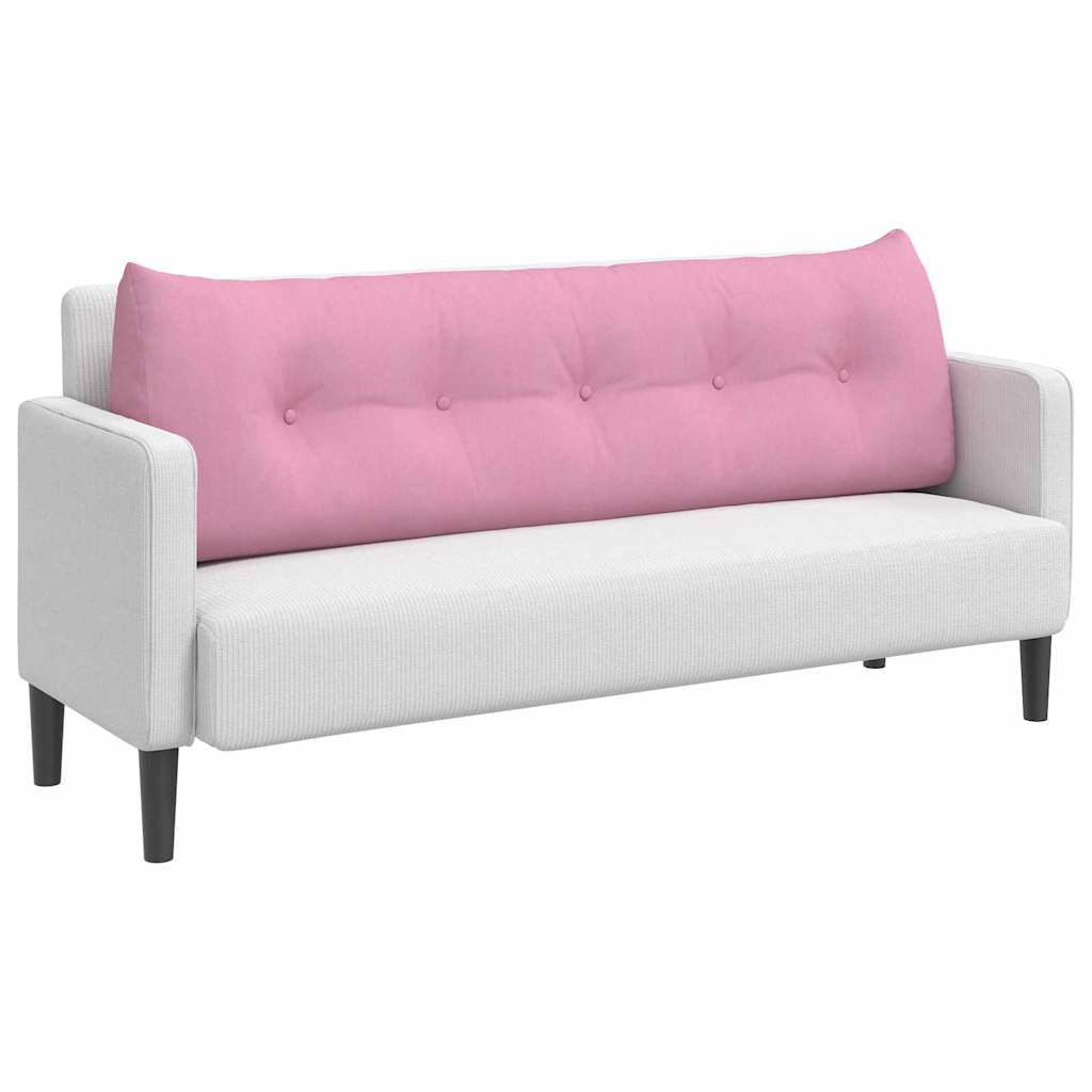 Rugkussen Roze 160 x 24 x 50 cm Stof is nu te koop bij PeponiXL, paradijselijk wonen!
