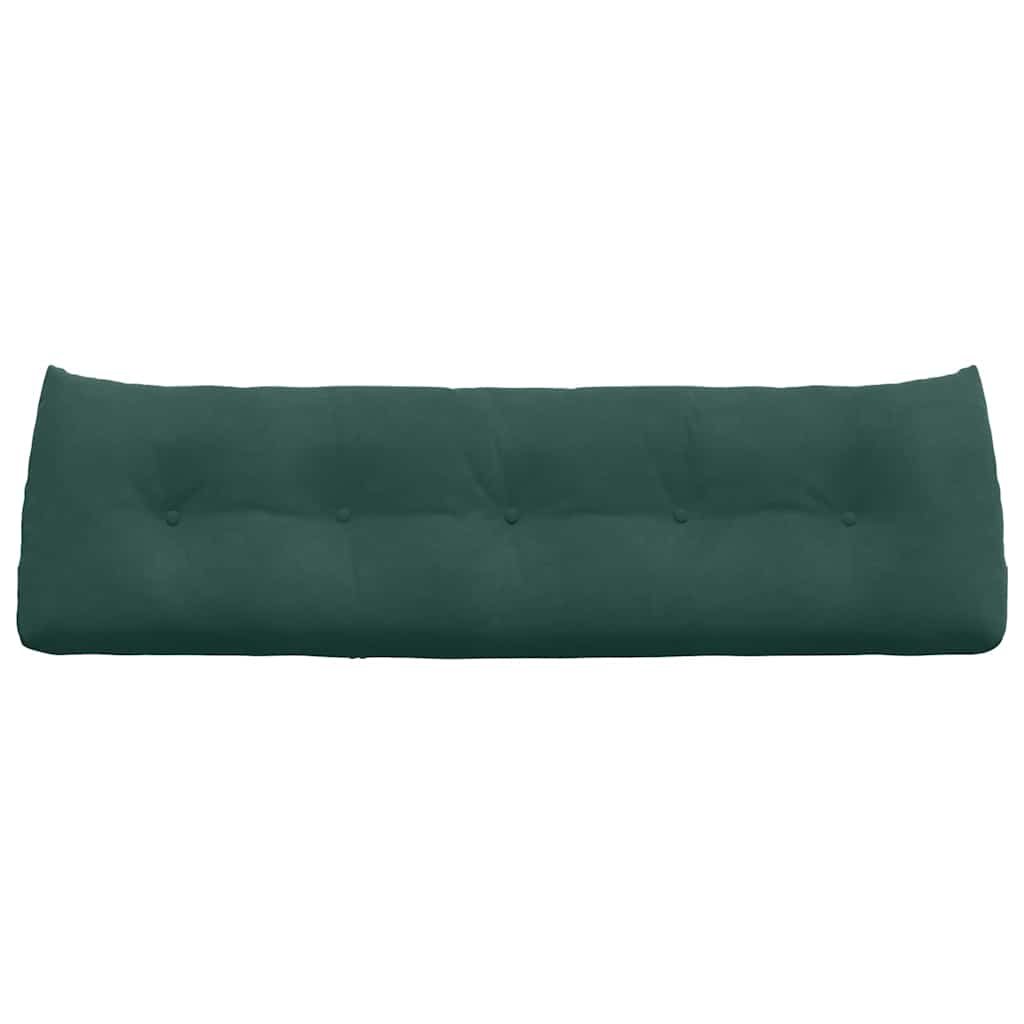 Rugkussen Donkergroen 160 x 24 x 50 cm Fluweel is nu te koop bij PeponiXL, paradijselijk wonen!