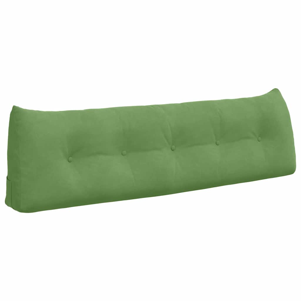 Rugkussen Lichtgroen 160 x 24 x 50 cm Fluweel is nu te koop bij PeponiXL, paradijselijk wonen!