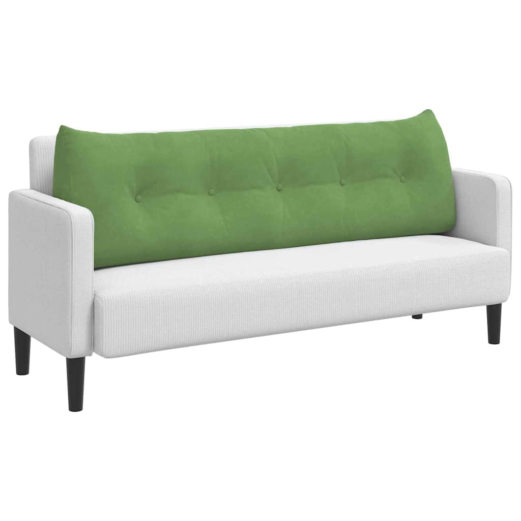 Rugkussen Lichtgroen 160 x 24 x 50 cm Fluweel is nu te koop bij PeponiXL, paradijselijk wonen!