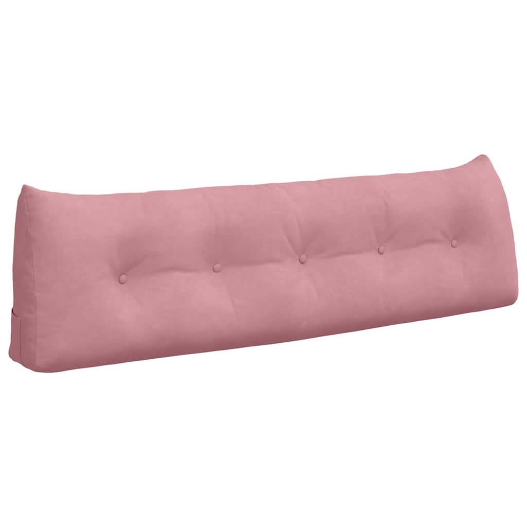 Rugkussen Roze 160 x 24 x 50 cm Fluweel is nu te koop bij PeponiXL, paradijselijk wonen!