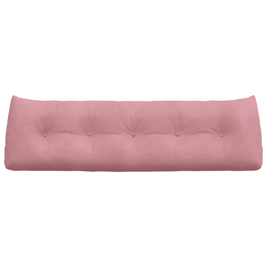 Rugkussen Roze 160 x 24 x 50 cm Fluweel is nu te koop bij PeponiXL, paradijselijk wonen!