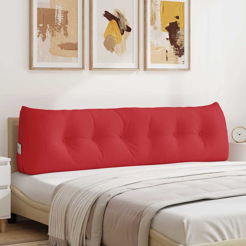 Rugkussen Rood 180 x 24 x 50 cm Stof is nu te koop bij PeponiXL, paradijselijk wonen!