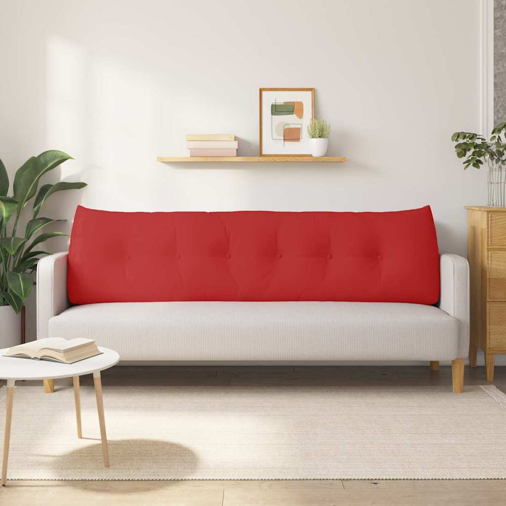 Rugkussen Rood 180 x 24 x 50 cm Stof is nu te koop bij PeponiXL, paradijselijk wonen!