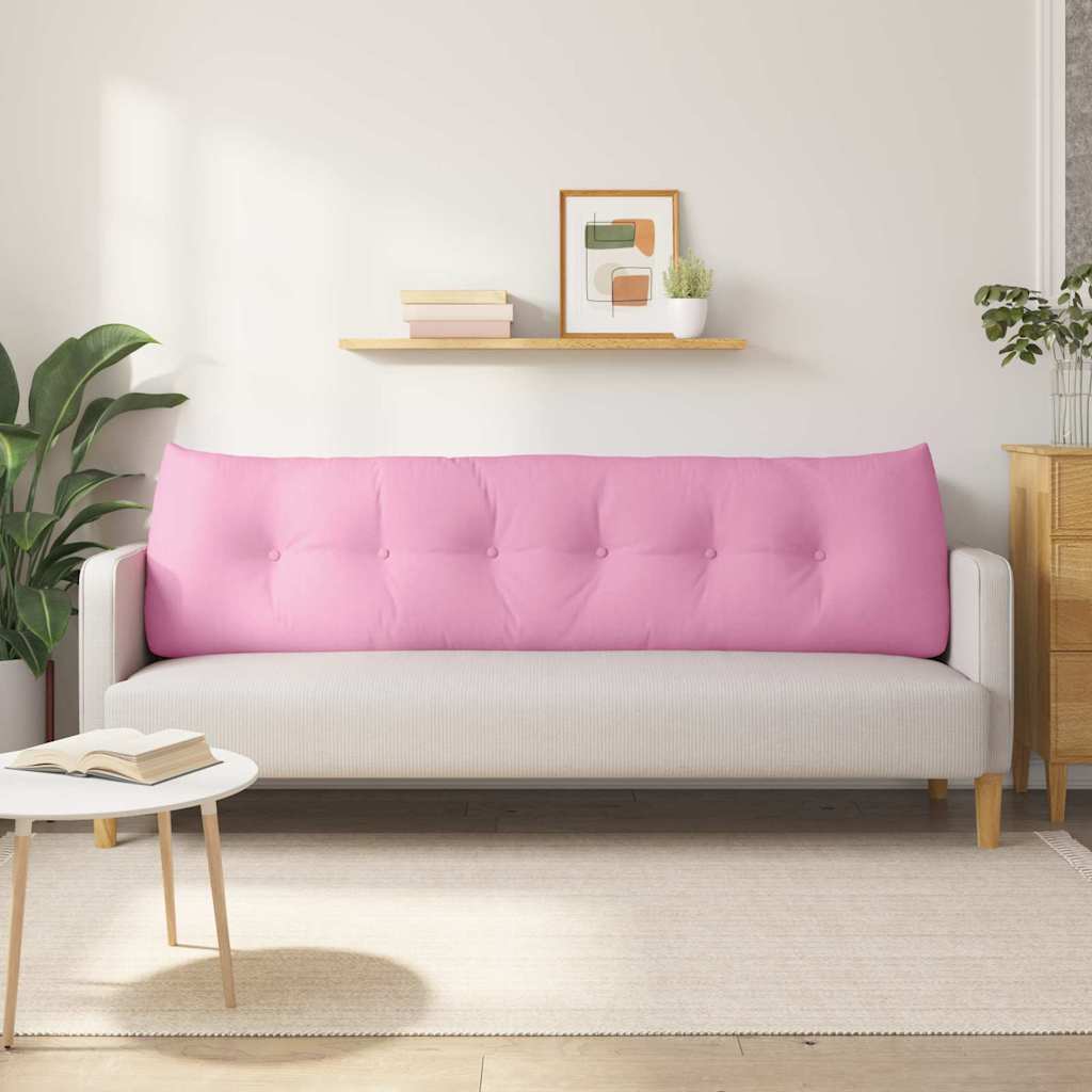 Rugkussen Roze 180 x 24 x 50 cm Stof is nu te koop bij PeponiXL, paradijselijk wonen!