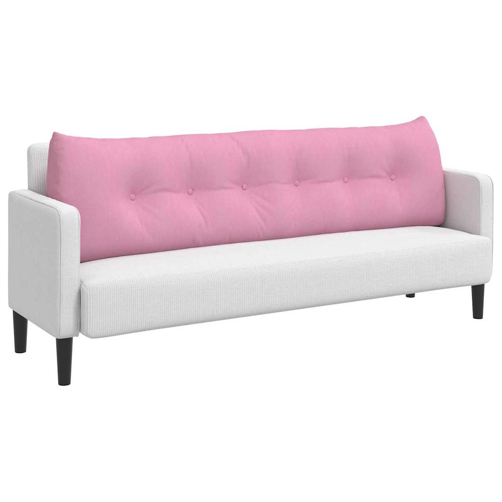 Rugkussen Roze 180 x 24 x 50 cm Stof is nu te koop bij PeponiXL, paradijselijk wonen!