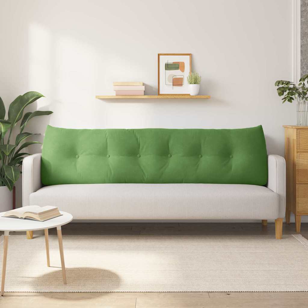 Rugkussen Lichtgroen 180 x 24 x 50 cm Fluweel is nu te koop bij PeponiXL, paradijselijk wonen!