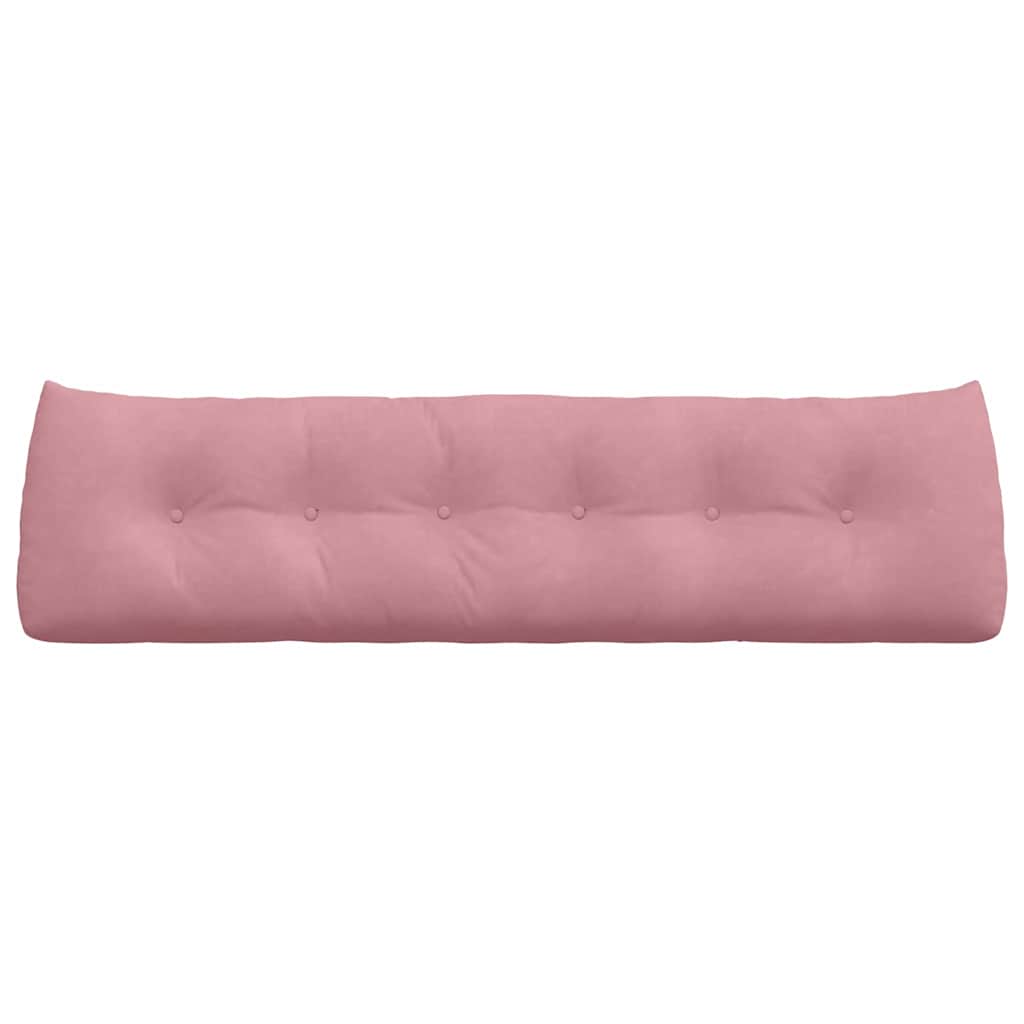 Rugkussen Roze 180 x 24 x 50 cm Fluweel is nu te koop bij PeponiXL, paradijselijk wonen!