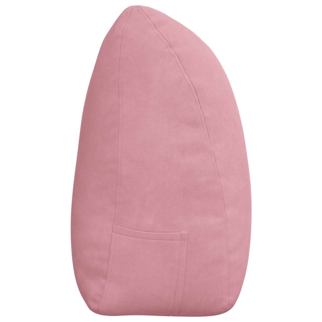 Rugkussen Roze 180 x 24 x 50 cm Fluweel is nu te koop bij PeponiXL, paradijselijk wonen!