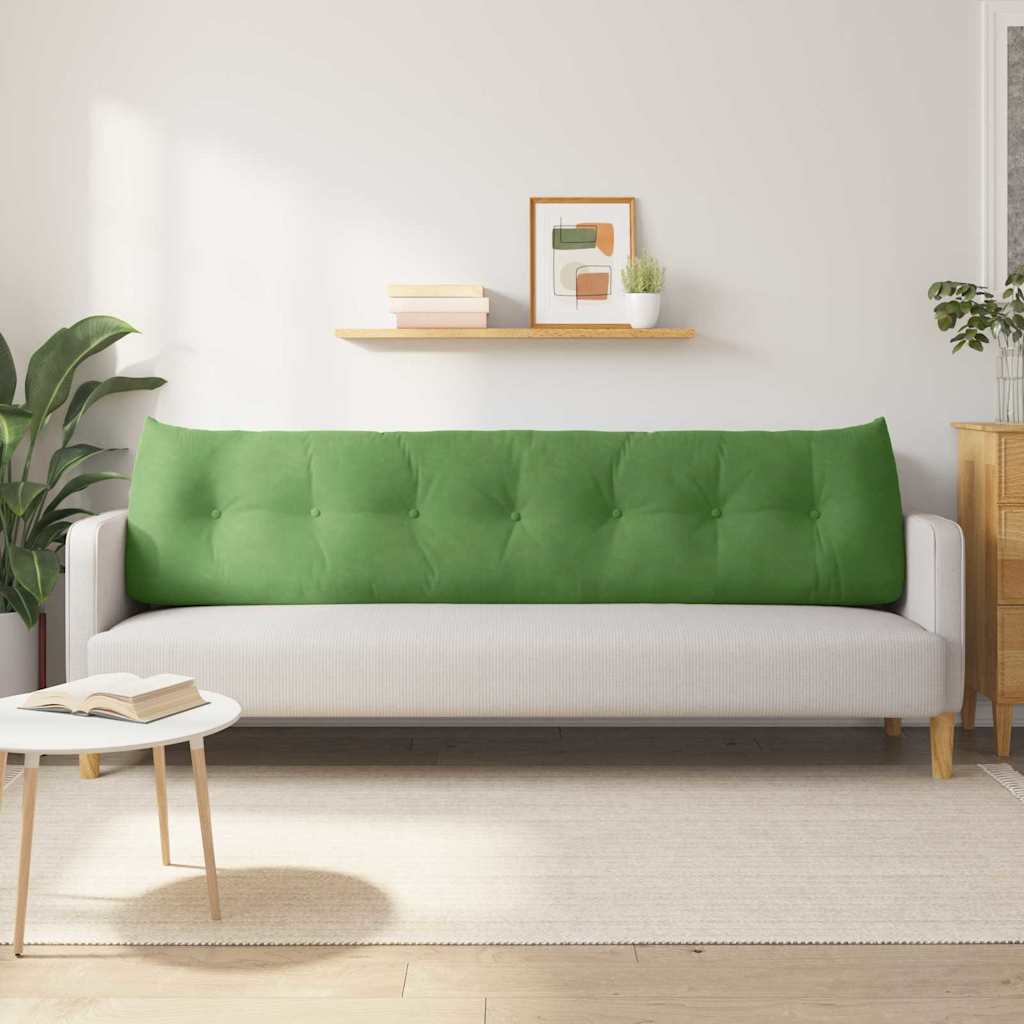 Rugkussen Lichtgroen 200 x 24 x 50 cm Fluweel is nu te koop bij PeponiXL, paradijselijk wonen!