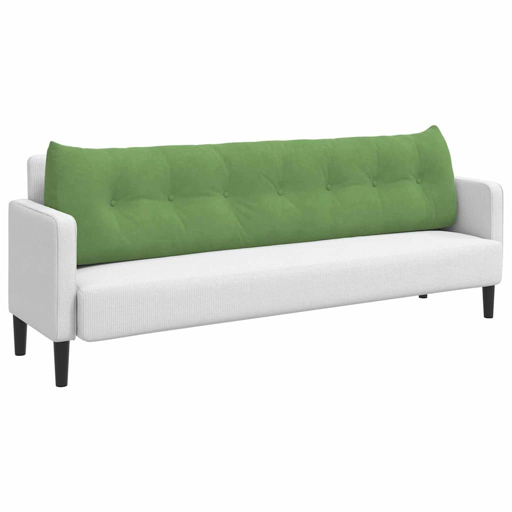Rugkussen Lichtgroen 200 x 24 x 50 cm Fluweel is nu te koop bij PeponiXL, paradijselijk wonen!
