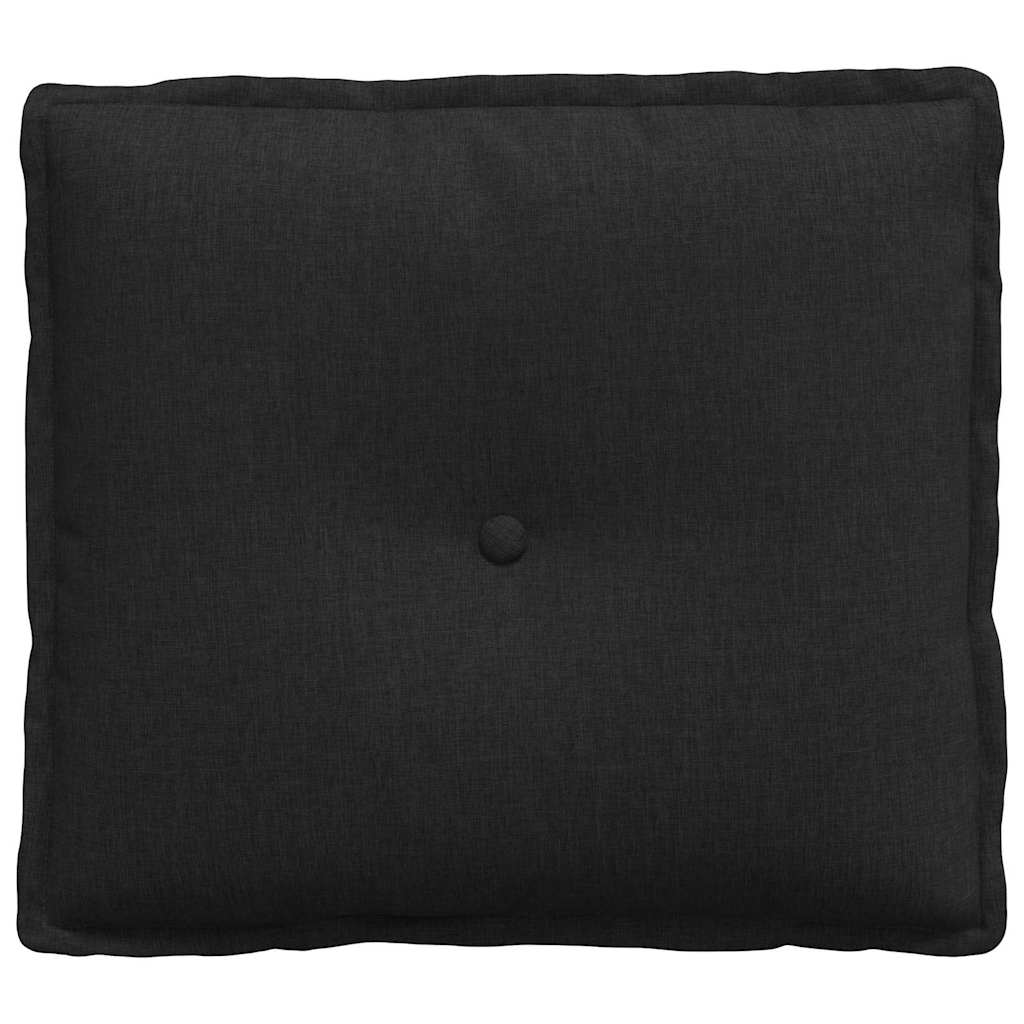 Rugkussen Zwart 50 x 19 x 45 cm Stof is nu te koop bij PeponiXL, paradijselijk wonen!