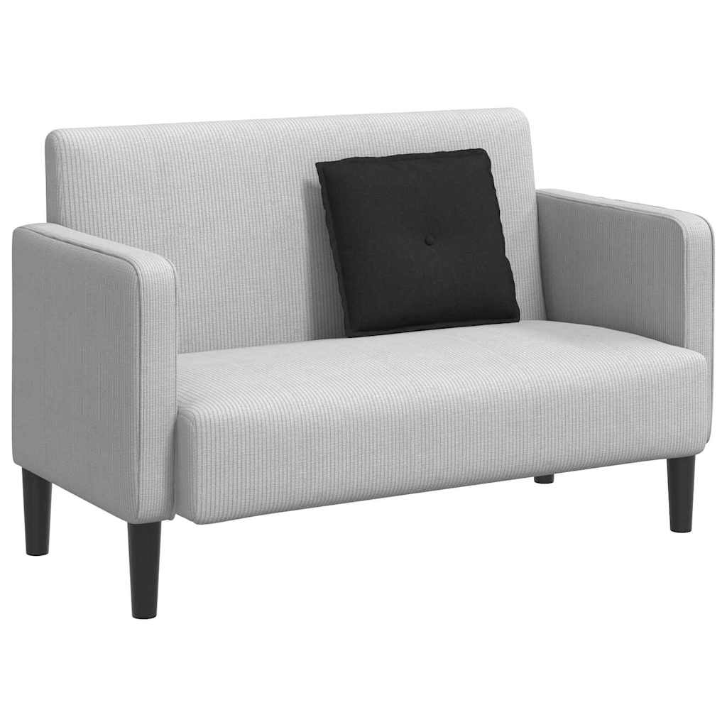 Rugkussen Zwart 50 x 19 x 45 cm Stof is nu te koop bij PeponiXL, paradijselijk wonen!