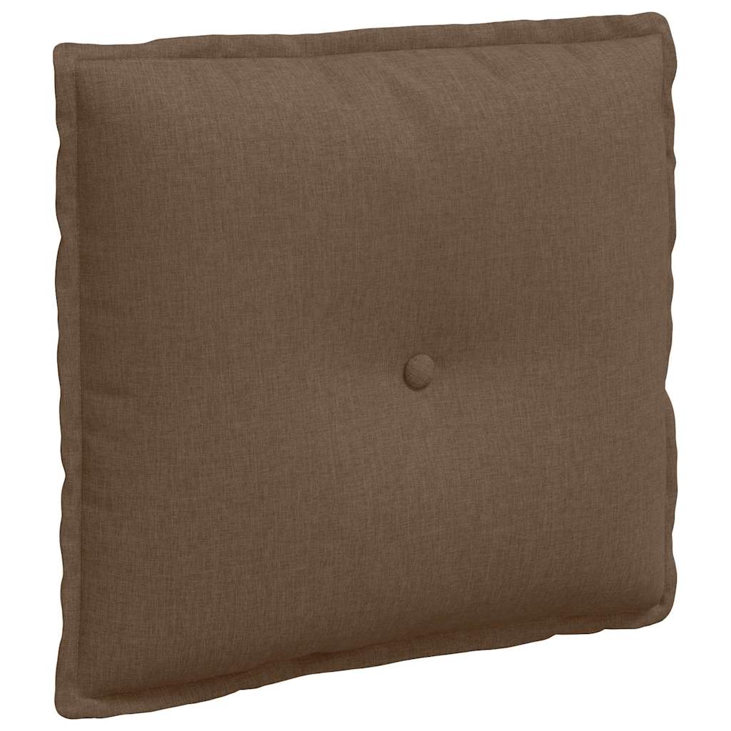 Rugkussen Bruin 50 x 19 x 45 cm Stof is nu te koop bij PeponiXL, paradijselijk wonen!