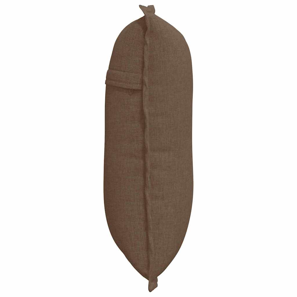 Rugkussen Bruin 50 x 19 x 45 cm Stof is nu te koop bij PeponiXL, paradijselijk wonen!