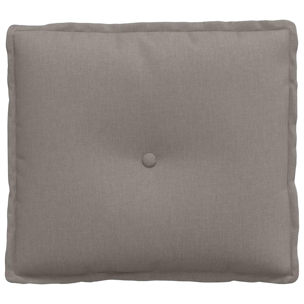 Rugkussen Taupe 50 x 19 x 45 cm Stof is nu te koop bij PeponiXL, paradijselijk wonen!