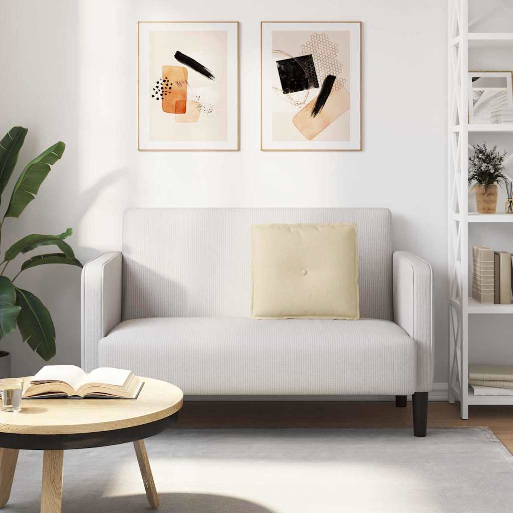 Rugkussen Crème 50 x 19 x 45 cm Stof is nu te koop bij PeponiXL, paradijselijk wonen!