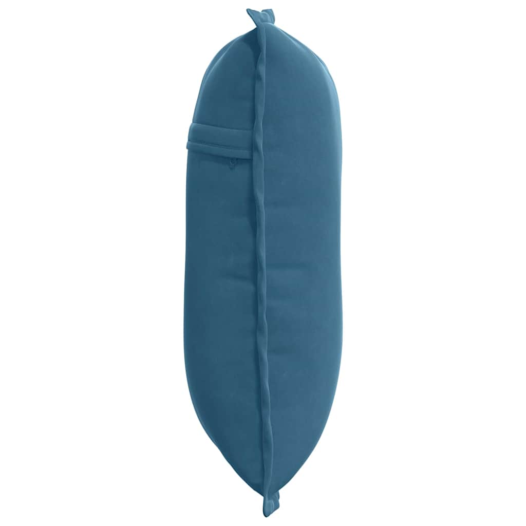 Rugkussen Blauw 50 x 45 cm Cordstof is nu te koop bij PeponiXL, paradijselijk wonen!