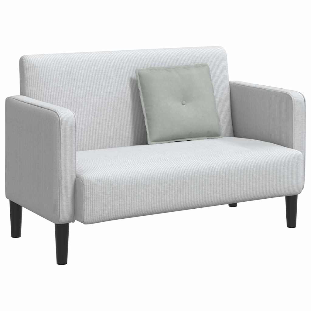Rugkussen Lichtgrijs 50 x 45 cm Cordstof is nu te koop bij PeponiXL, paradijselijk wonen!