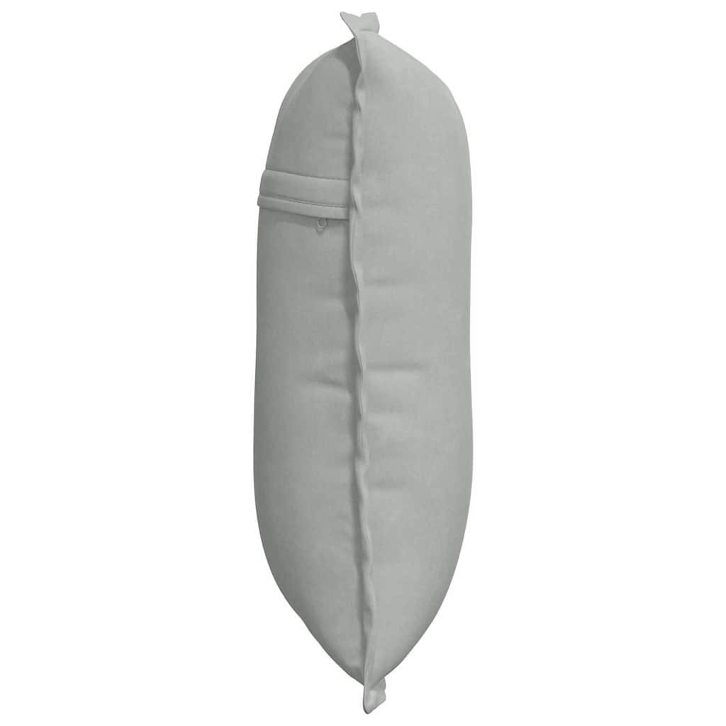 Rugkussen Lichtgrijs 50 x 45 cm Cordstof is nu te koop bij PeponiXL, paradijselijk wonen!
