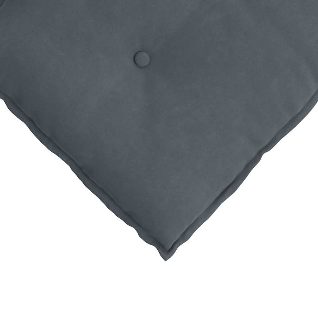 Rugkussen Donkergrijs 50 x 45 cm Cordstof is nu te koop bij PeponiXL, paradijselijk wonen!
