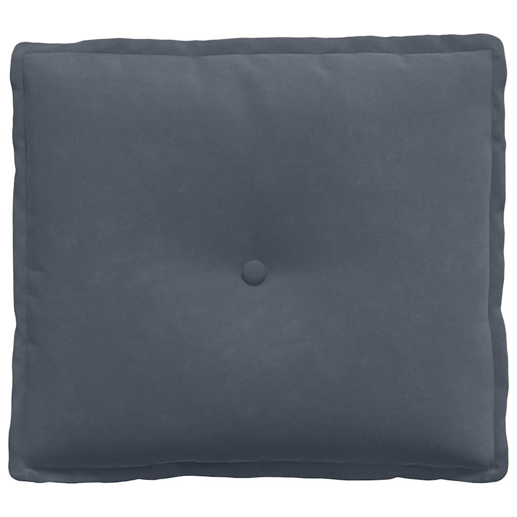 Rugkussen Donkergrijs 50 x 45 cm Cordstof is nu te koop bij PeponiXL, paradijselijk wonen!