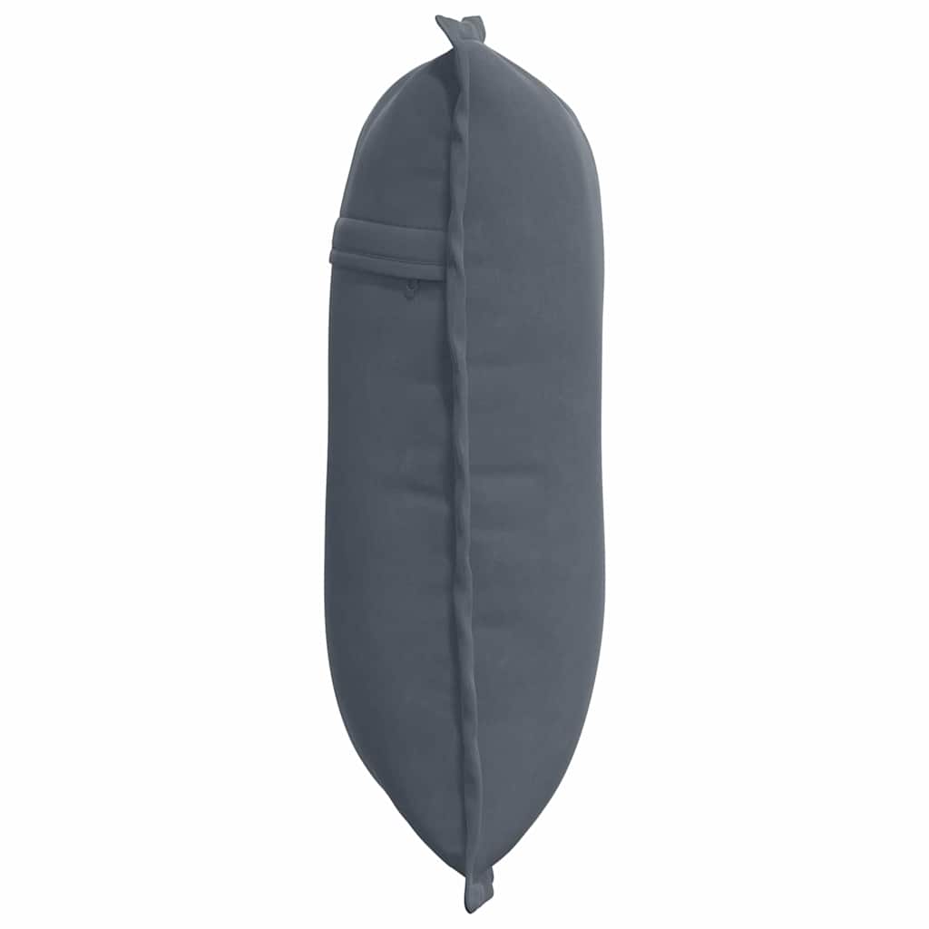 Rugkussen Donkergrijs 50 x 45 cm Cordstof is nu te koop bij PeponiXL, paradijselijk wonen!