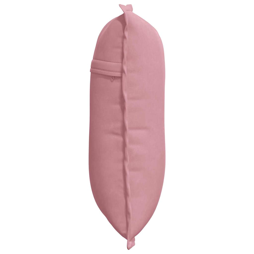 Rugkussen Roze 50 x 45 cm Cordstof is nu te koop bij PeponiXL, paradijselijk wonen!