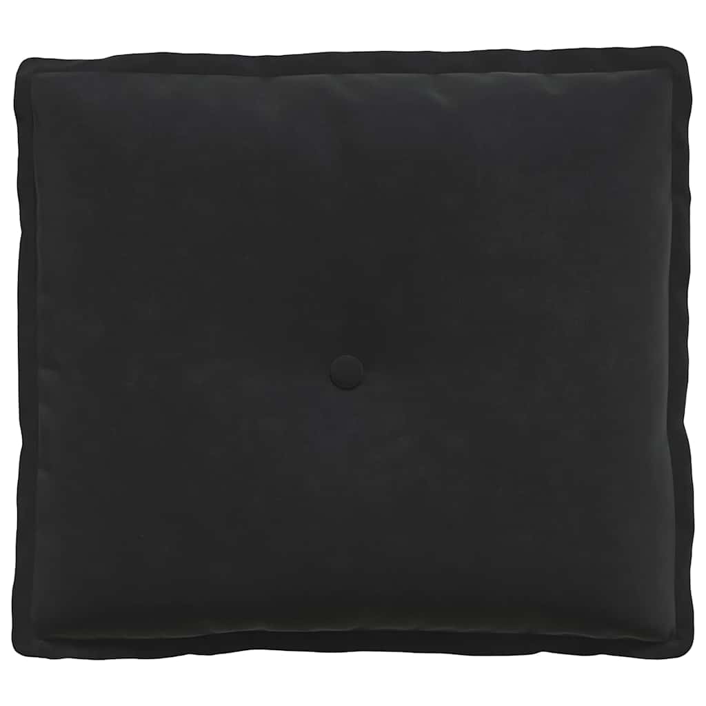 Rugkussen Zwart 50 x 45 cm Cordstof is nu te koop bij PeponiXL, paradijselijk wonen!