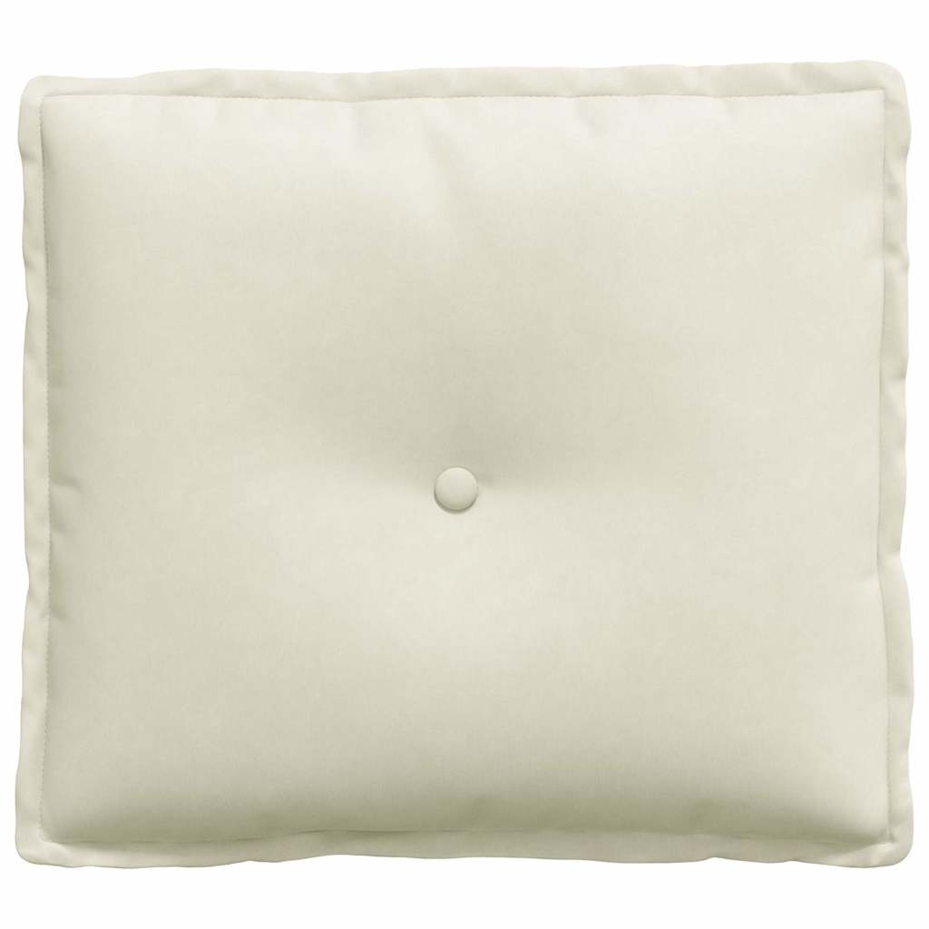 Rugkussen Crème 50 x 45 cm Cordstof is nu te koop bij PeponiXL, paradijselijk wonen!