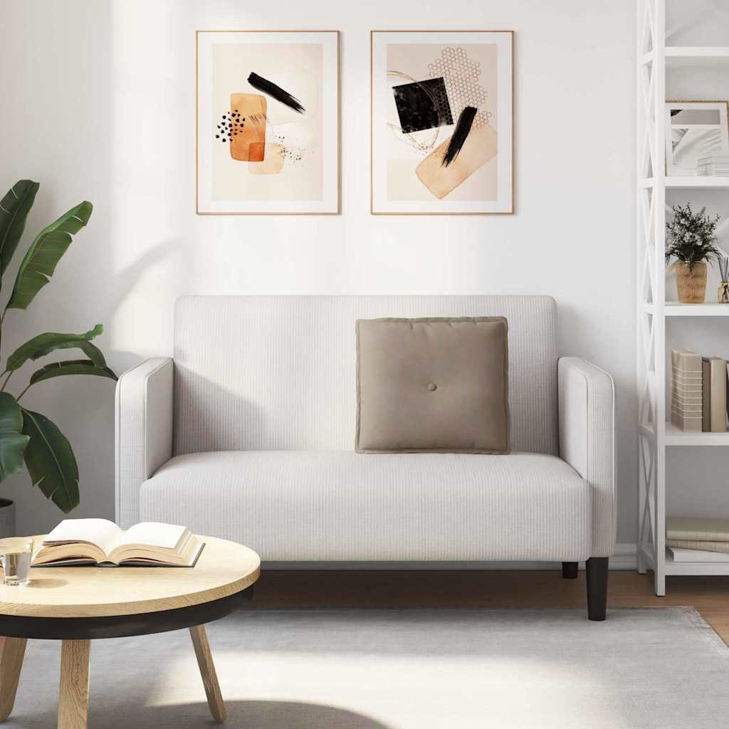 Rugkussen Taupe 50 x 45 cm Microvezel Stof is nu te koop bij PeponiXL, paradijselijk wonen!