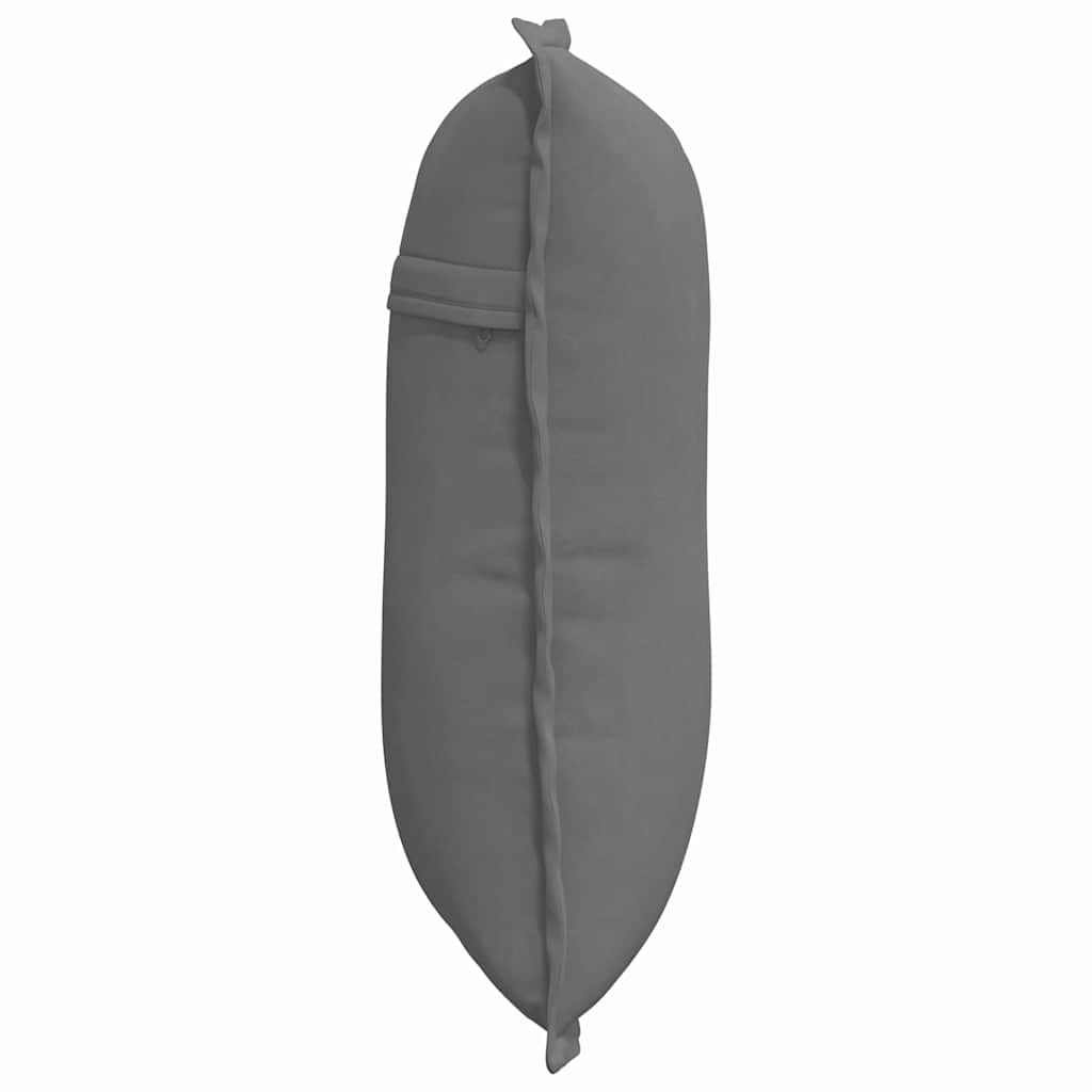 Rugkussen Donkergrijs 50 x 45 cm Microvezel Stof is nu te koop bij PeponiXL, paradijselijk wonen!
