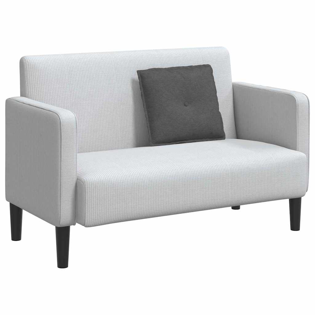 Rugkussen Donkergrijs 50 x 45 cm Cordstof is nu te koop bij PeponiXL, paradijselijk wonen!