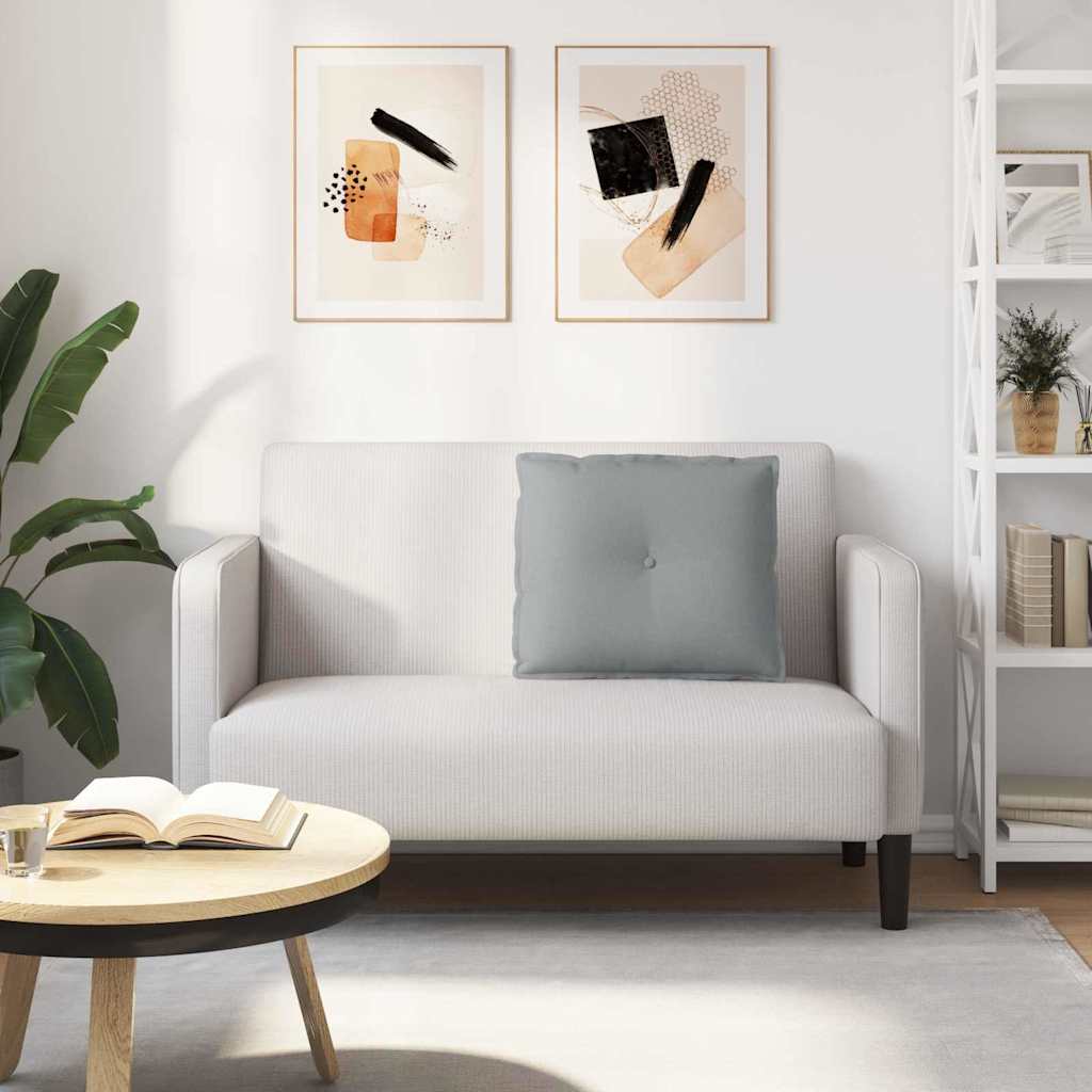 Rugkussen Lichtgrijs 60 x 19 x 50 cm Stof is nu te koop bij PeponiXL, paradijselijk wonen!