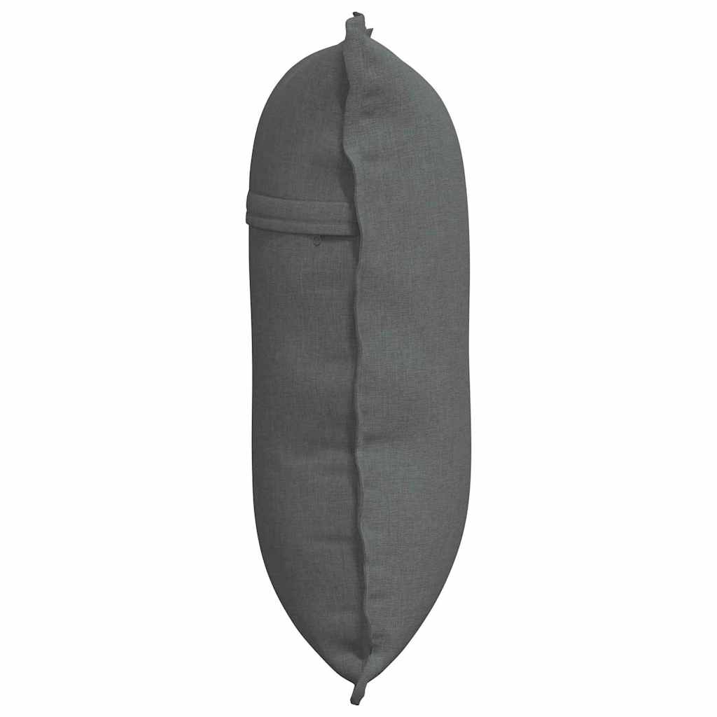 Rugkussen Donkergrijs 60 x 19 x 50 cm Stof is nu te koop bij PeponiXL, paradijselijk wonen!