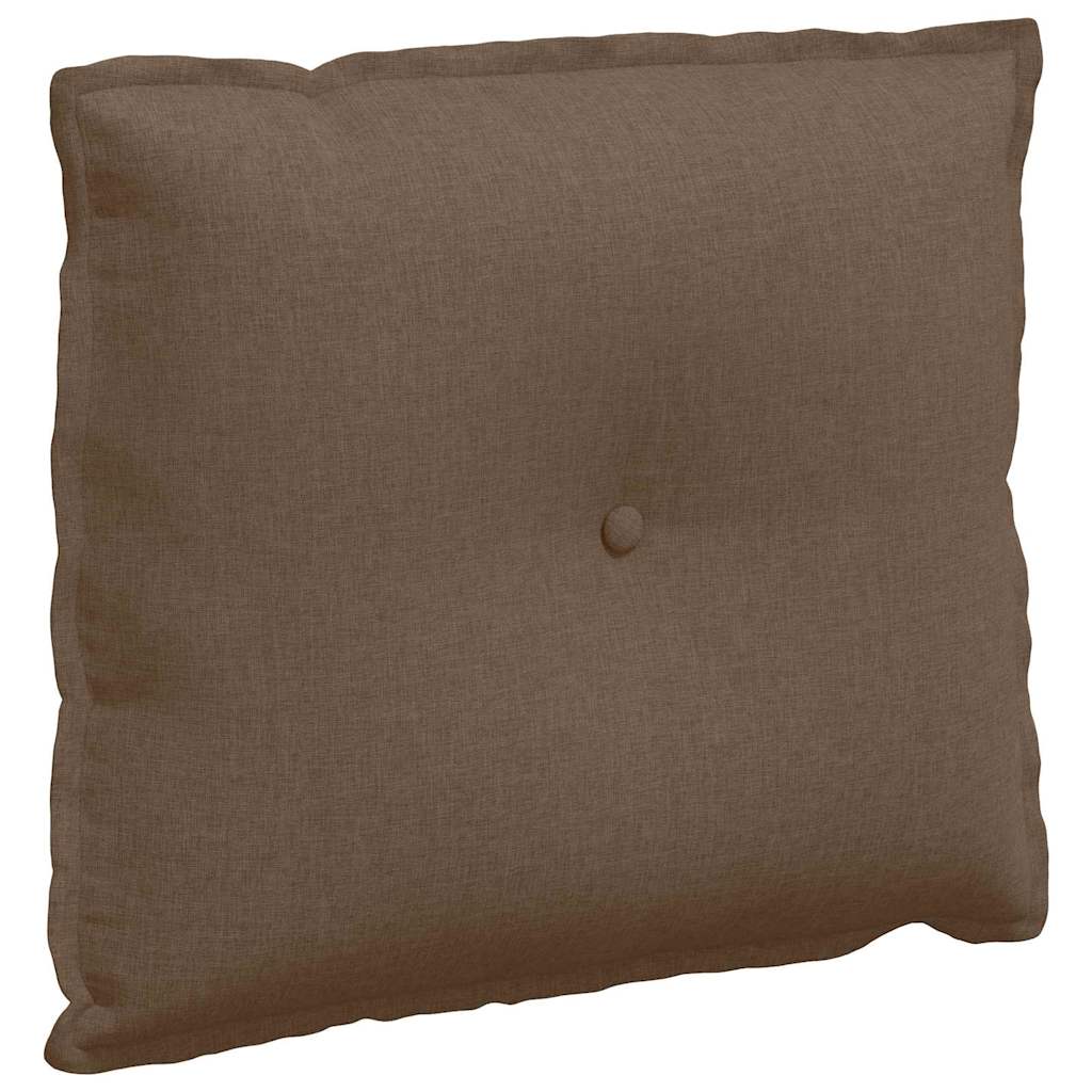 Rugkussen Bruin 60 x 19 x 50 cm Stof is nu te koop bij PeponiXL, paradijselijk wonen!