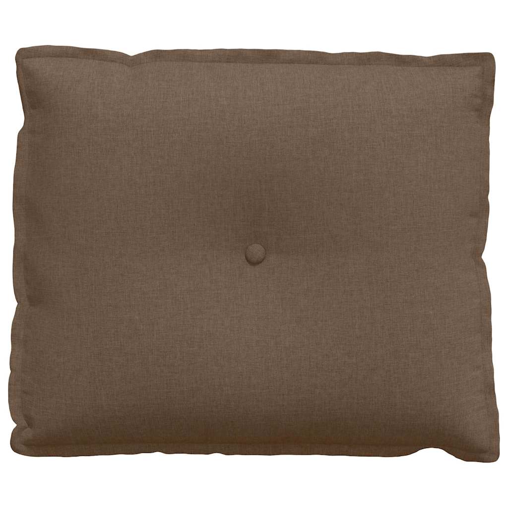 Rugkussen Bruin 60 x 19 x 50 cm Stof is nu te koop bij PeponiXL, paradijselijk wonen!