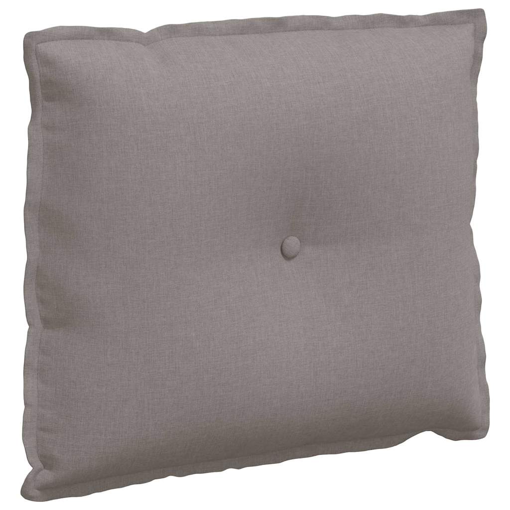 Rugkussen Taupe 60 x 19 x 50 cm Stof is nu te koop bij PeponiXL, paradijselijk wonen!