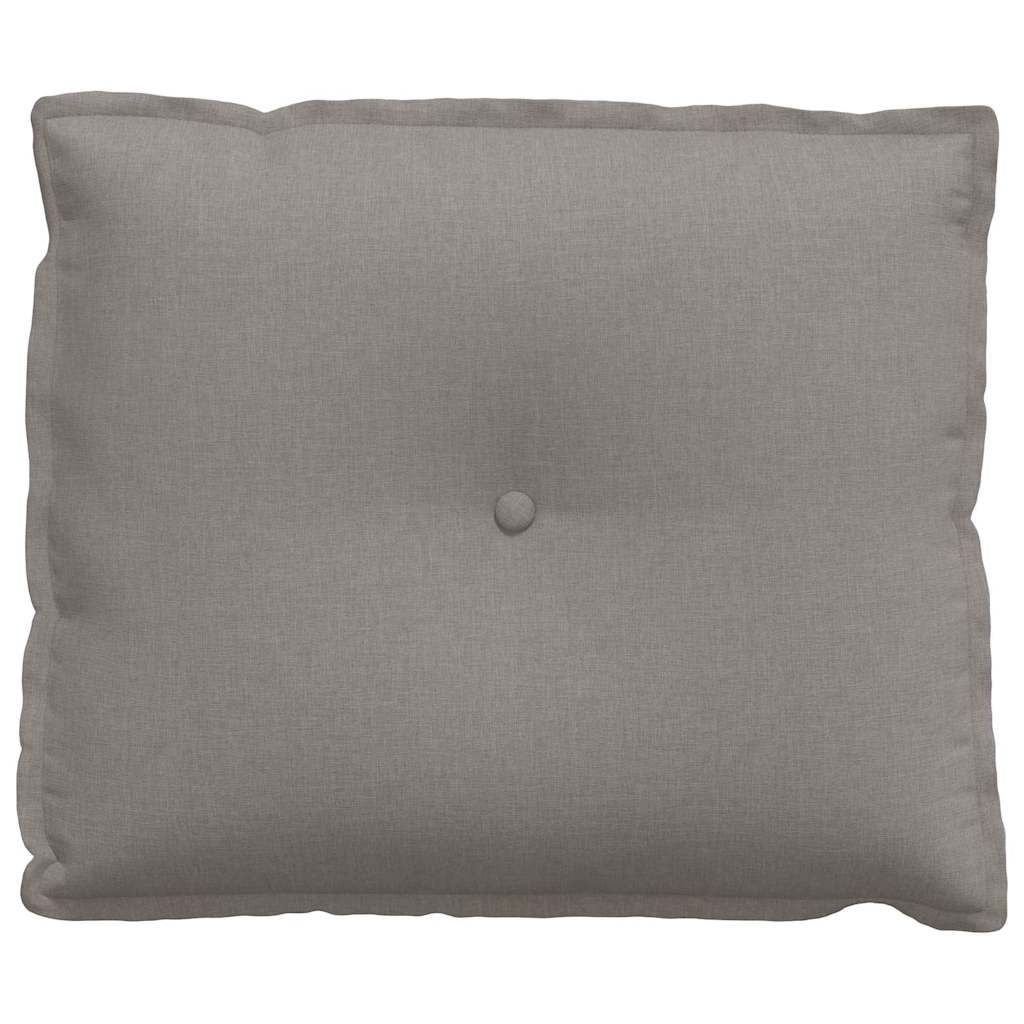 Rugkussen Taupe 60 x 19 x 50 cm Stof is nu te koop bij PeponiXL, paradijselijk wonen!