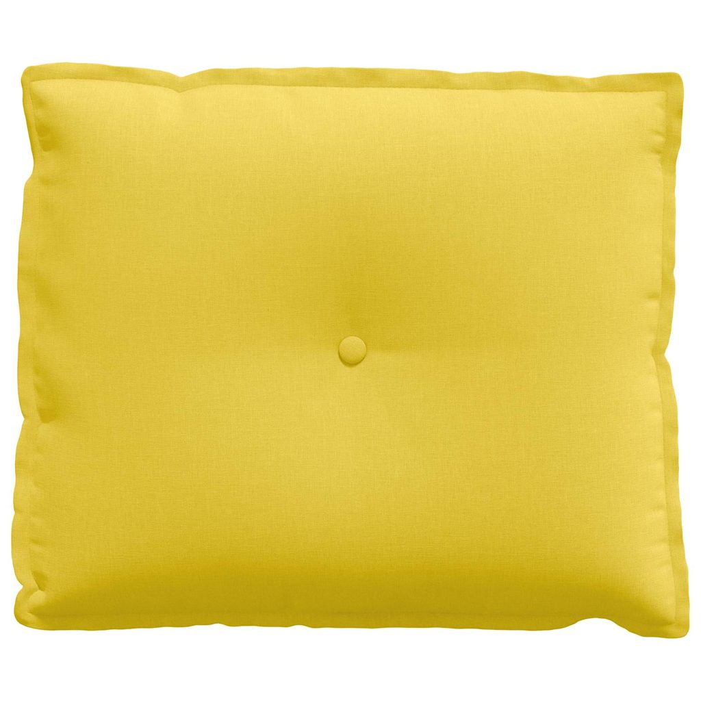 Rugkussen Lichtgeel 60 x 19 x 50 cm Stof is nu te koop bij PeponiXL, paradijselijk wonen!