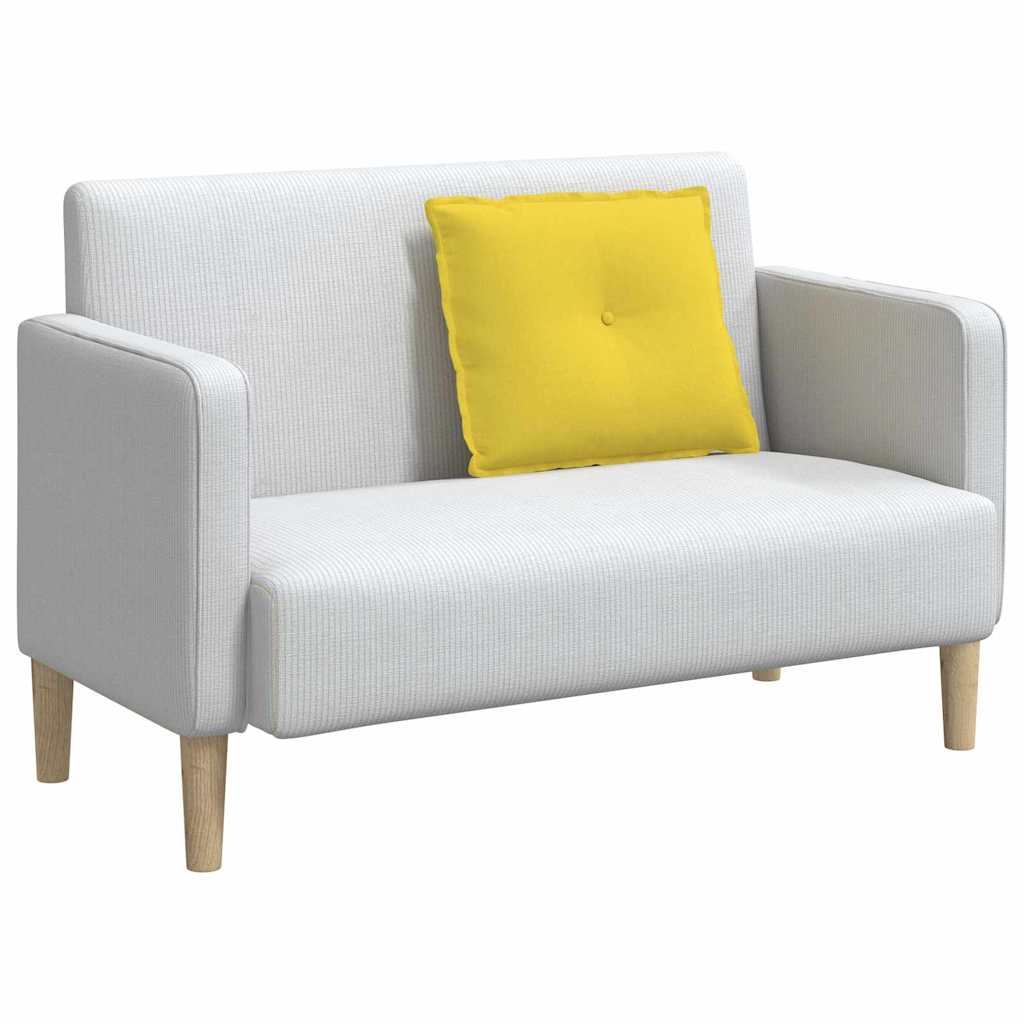 Rugkussen Lichtgeel 60 x 19 x 50 cm Stof is nu te koop bij PeponiXL, paradijselijk wonen!